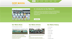 Desktop Screenshot of gormahia.net